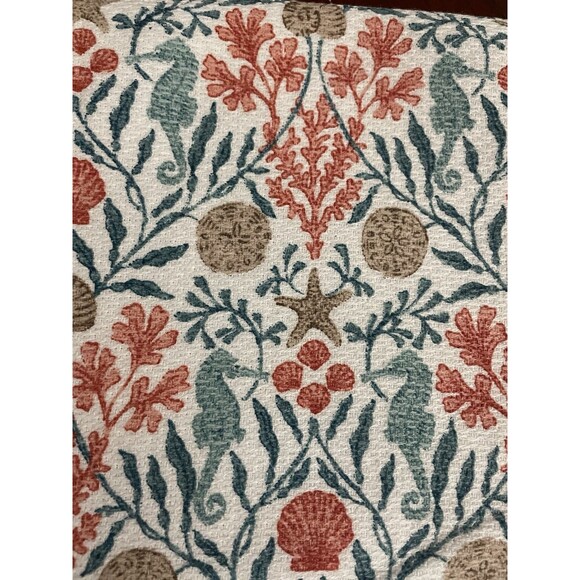 Sigrid Olsen Home Kitchen Dish Towels Ocean Shells 100% Cotton 20" X 28" - Picture 5 of 7